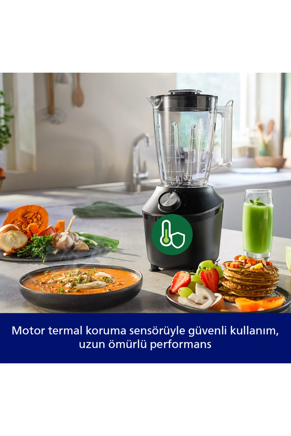3000 Serisi Blender ProBlend Crush Teknolojisi 600W, 2 Litre Geniş Kapasite, 2 Hız Ayarı, HR2291/41 3000 Serisi Blender ProBlend Crush Teknolojisi 600W, 2 Litre Geniş Kapasite, 2 Hız Ayarı, HR2291/41