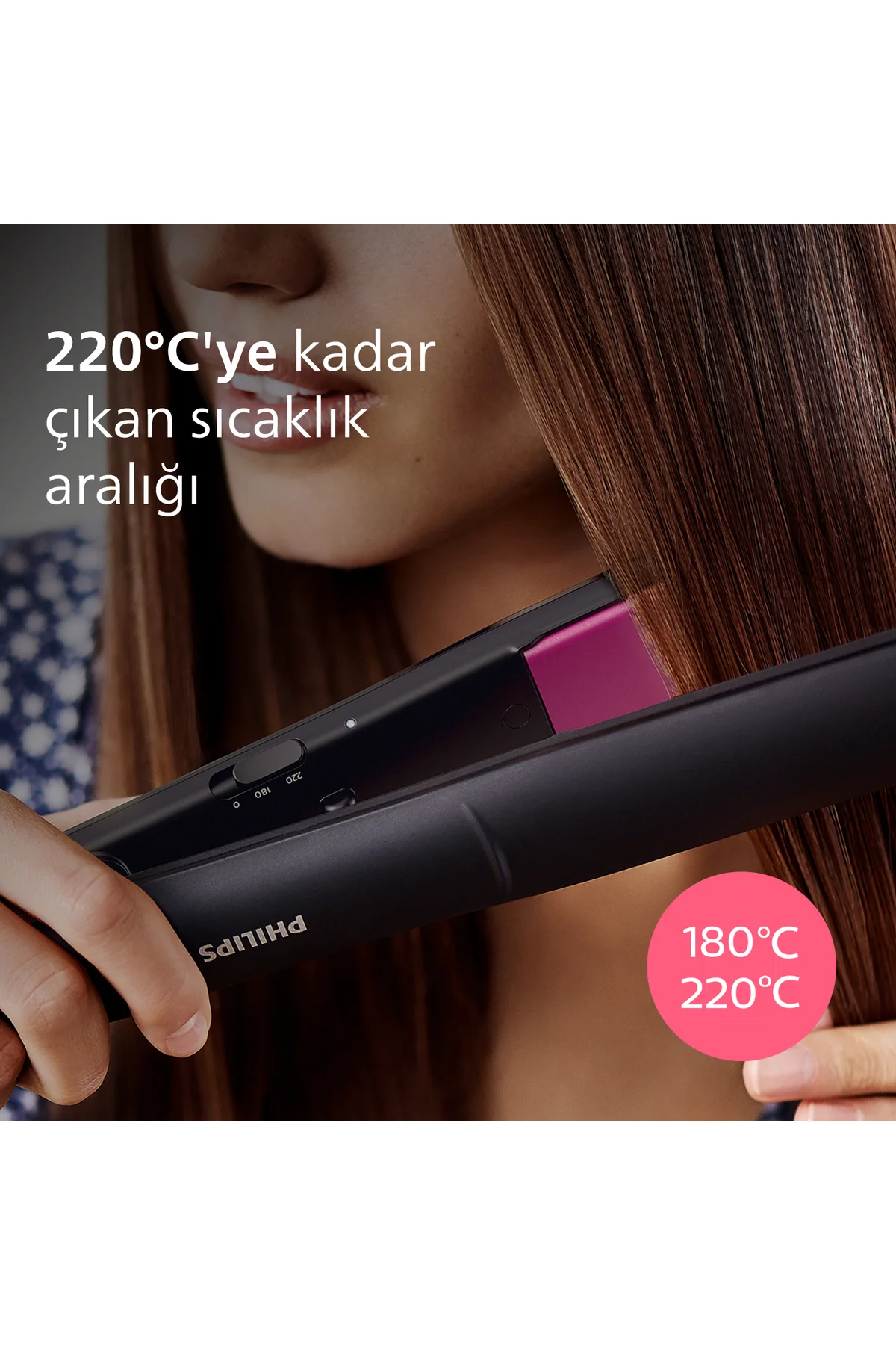 3000 Serisi Saç Düzleştirici, Keratin Katkılı, ThermoProtect Teknolojisi, BHS375/00 3000 Serisi Saç Düzleştirici, Keratin Katkılı, ThermoProtect Teknolojisi, BHS375/00