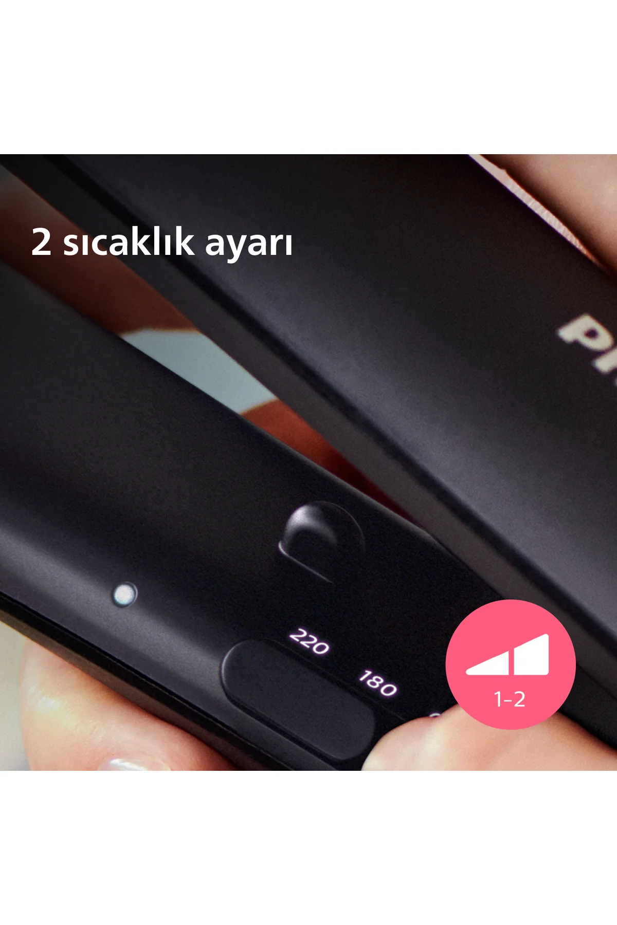 3000 Serisi Saç Düzleştirici, Keratin Katkılı, ThermoProtect Teknolojisi, BHS375/00 3000 Serisi Saç Düzleştirici, Keratin Katkılı, ThermoProtect Teknolojisi, BHS375/00
