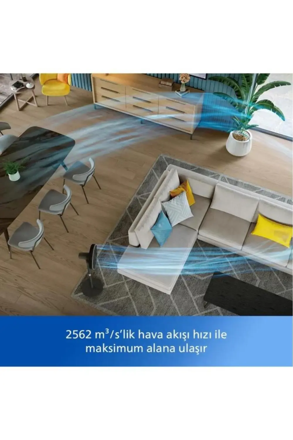 3000 Serisi Silentwings Ayaklı Fan Cx3550/01