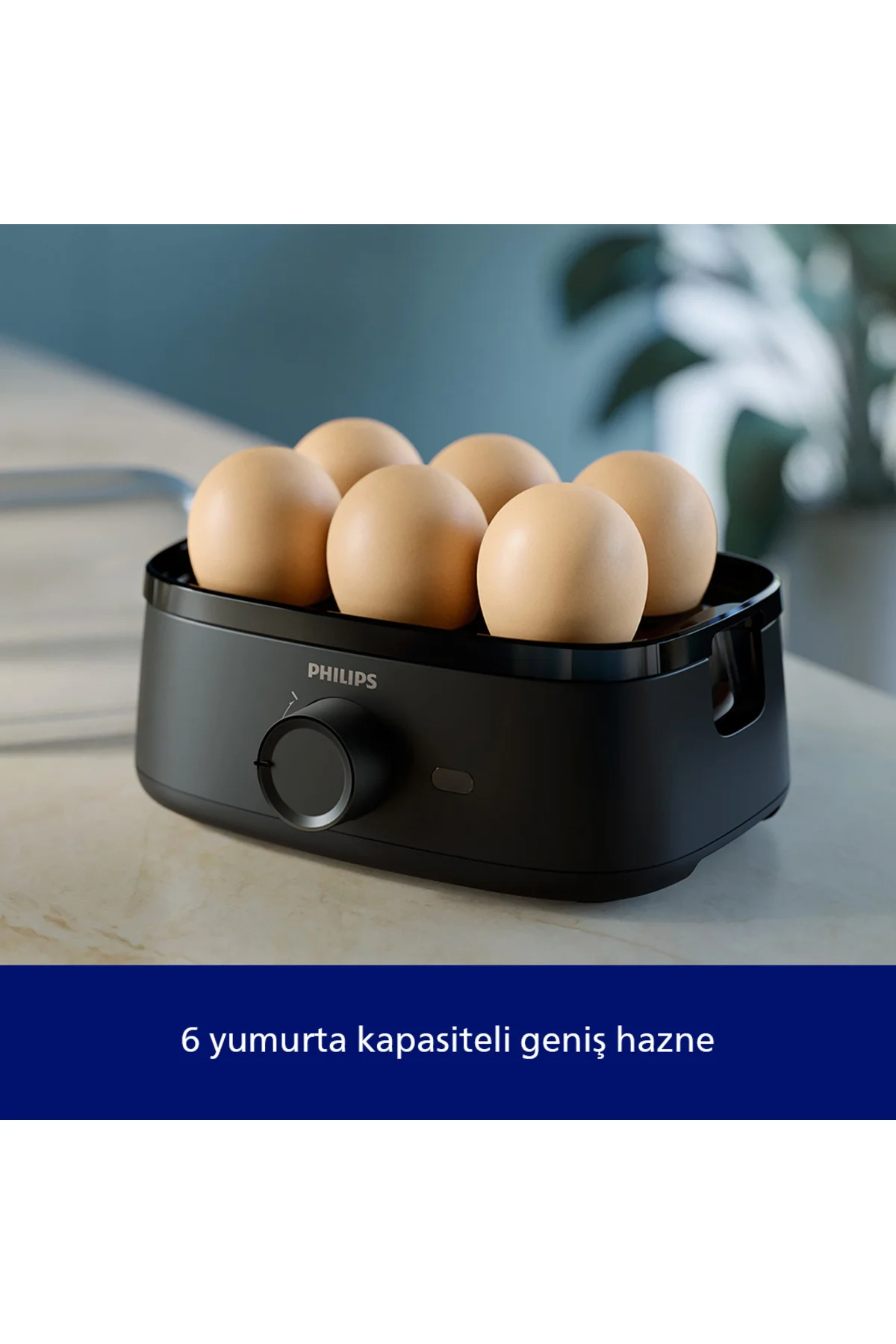3000 Serisi Yumurta Pişirici Farklı Pişirme Kademesi, Aile Boyutu, 400 W Güç, Siyah Renk, HD9137/90 Fiyatı, Yorumları ve Özellikleri