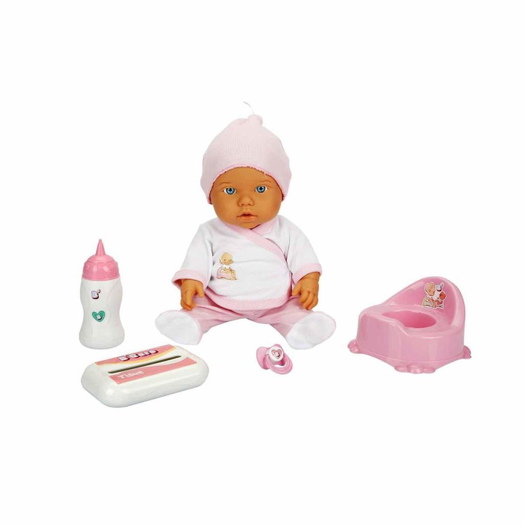 30011 Bebelou Tuvalet Zamanı Sesli Bebek Seti 35 cm - 30011 Bebelou Tuvalet Zamanı Sesli Bebek Seti 35 cm -