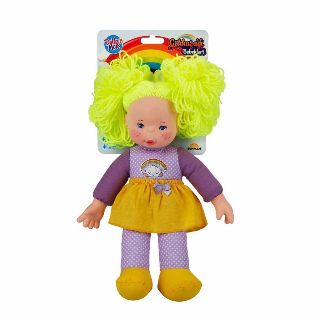 30012  Gökkuşağı Bebekleri 35 cm -