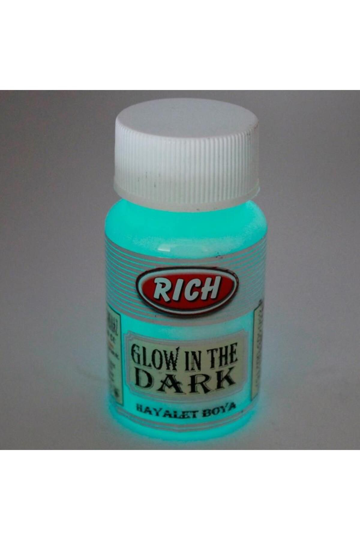 3002 Natural Turkuaz Karanlıkta Parlayan Hayalet Boya 50 Cc