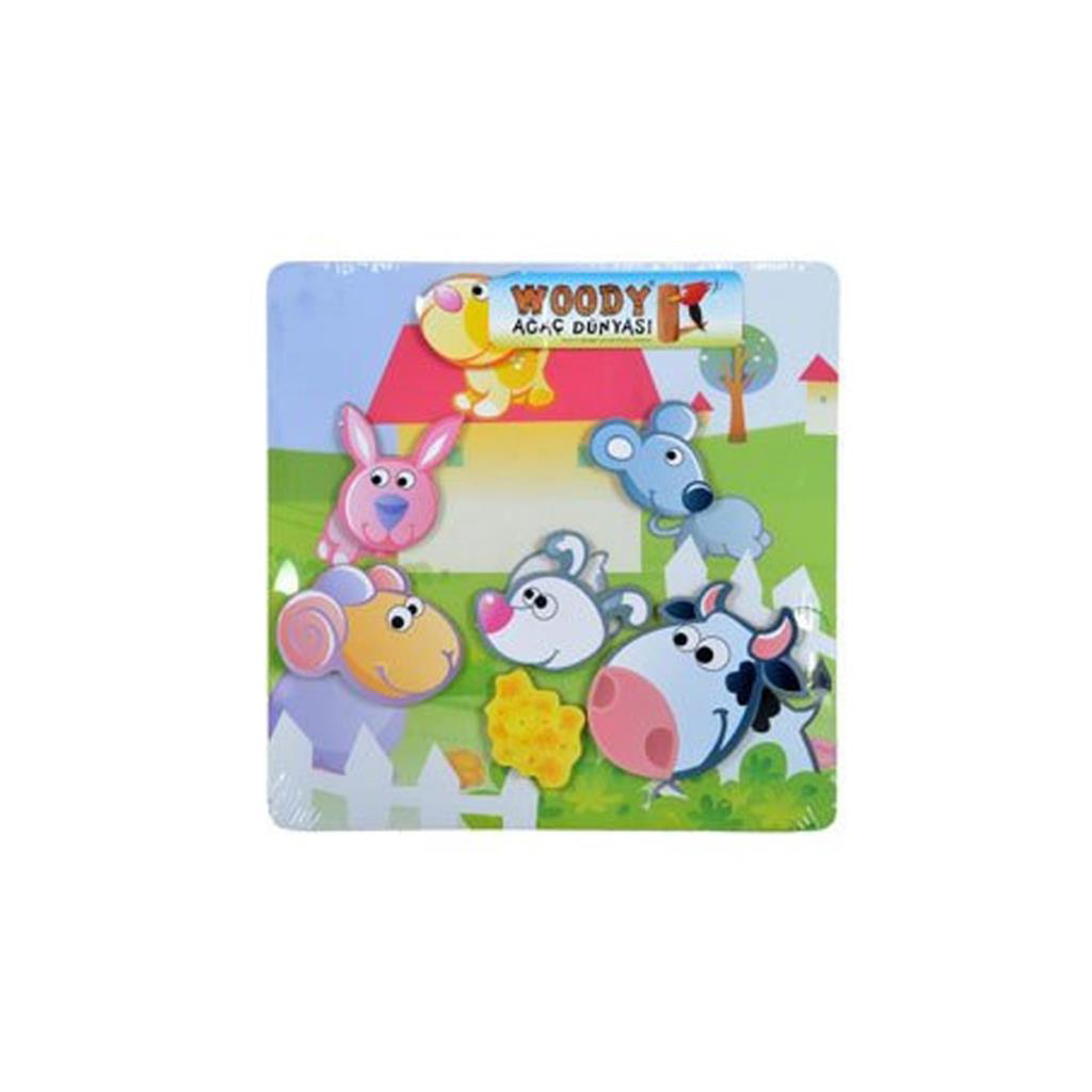 Just Cheap Store 30058 Ahşap Puzzle 3D Kafalar