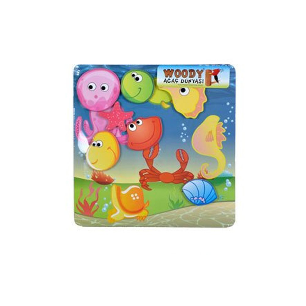 Just Cheap Store 30058 Ahşap Puzzle 3D Kafalar