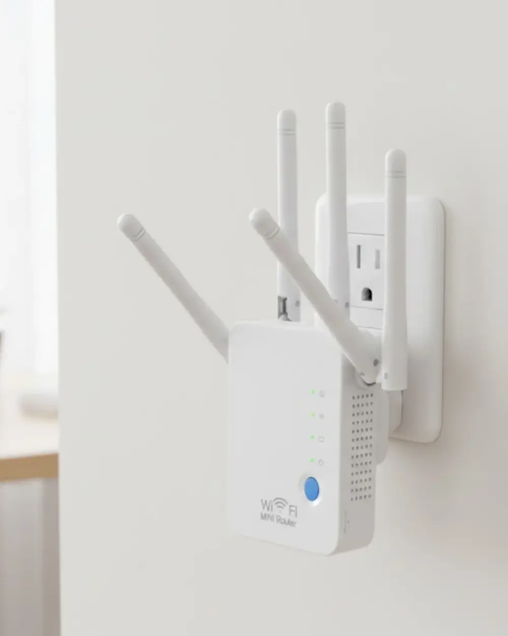 300Mbps WiFi Tekrarlayıcı WPS Güvenlikli AP Modlu Güçlendirici