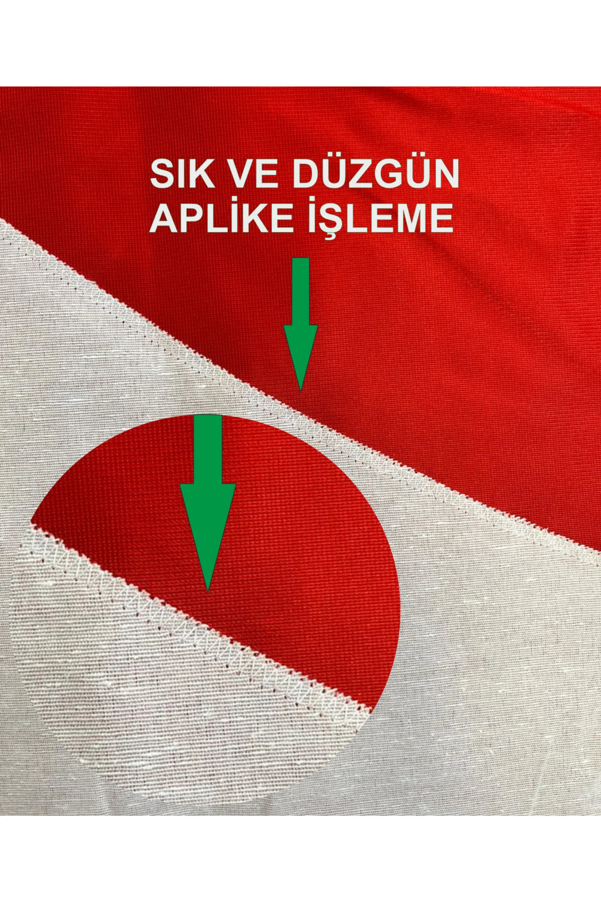 300x450 Cm Türk Bayrağı Alpaka