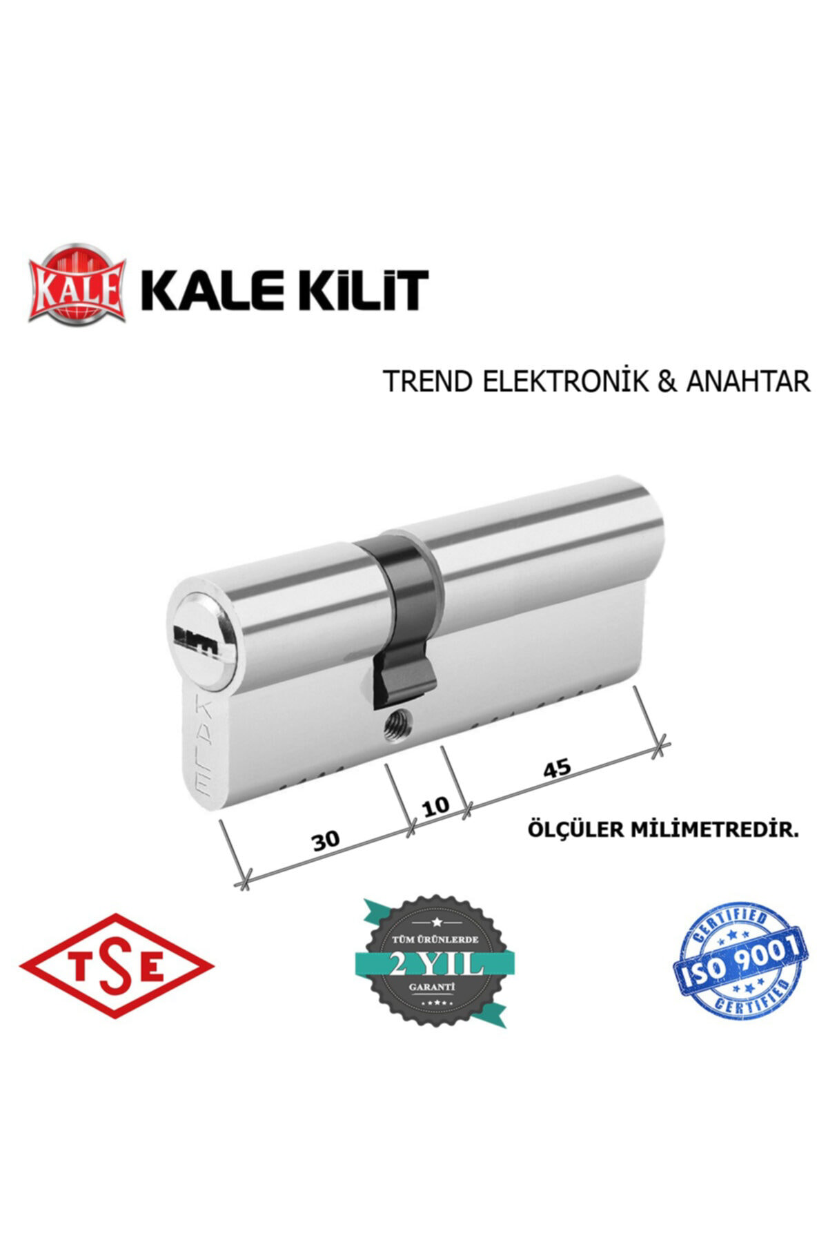 30+10+45 Bilyalı Barel 5 Anahtarlı ( 85 Mm )