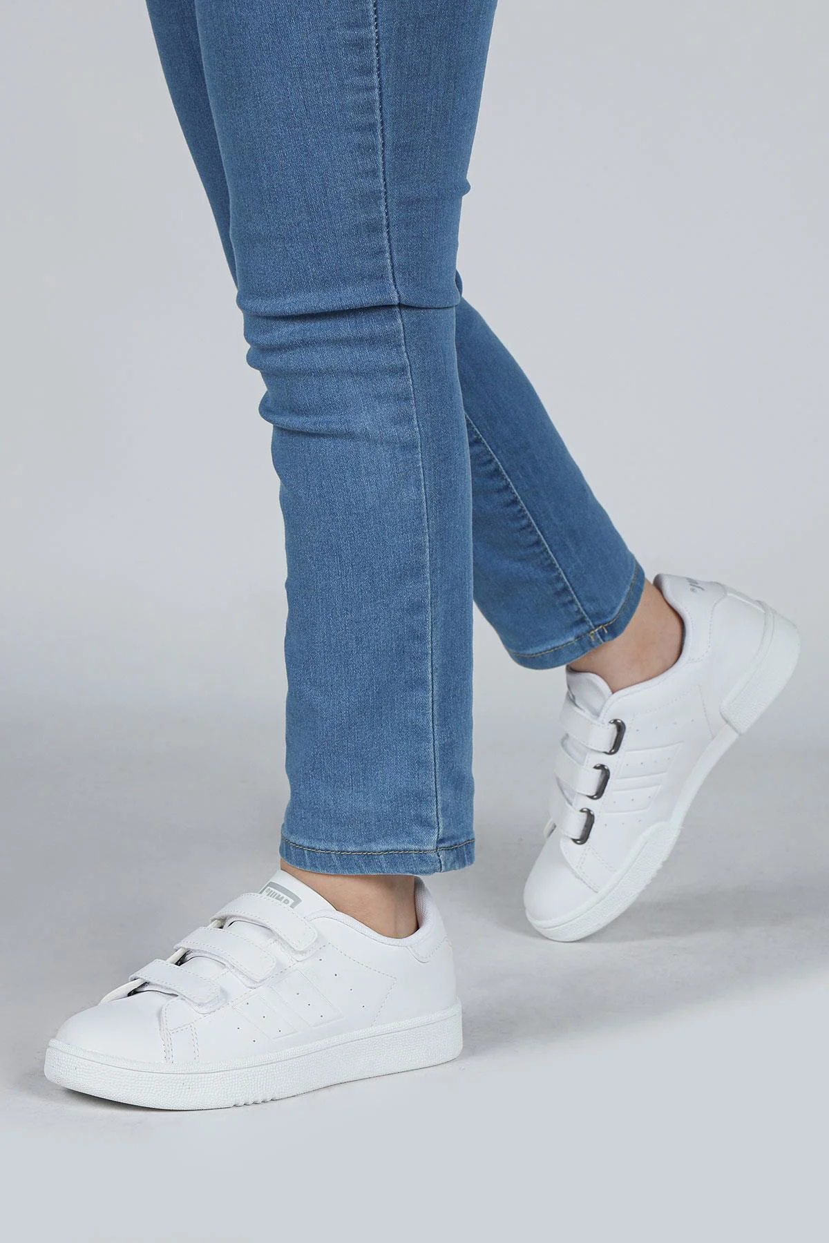 30110 Siyah Cırtlı Üniseks Çocuk Sneaker Günlük Spor Ayakkabı