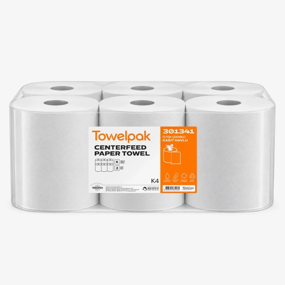 301341 Towelpak İçten Çekmeli Havlu K-4 301341 Towelpak İçten Çekmeli Havlu K-4