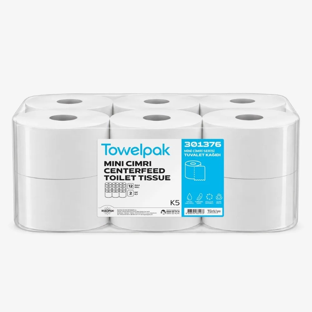 301376 Towelpak Mini Cimri Tuvalet Kağıdı K-5 Fiyatı, Yorumları ve Özellikleri