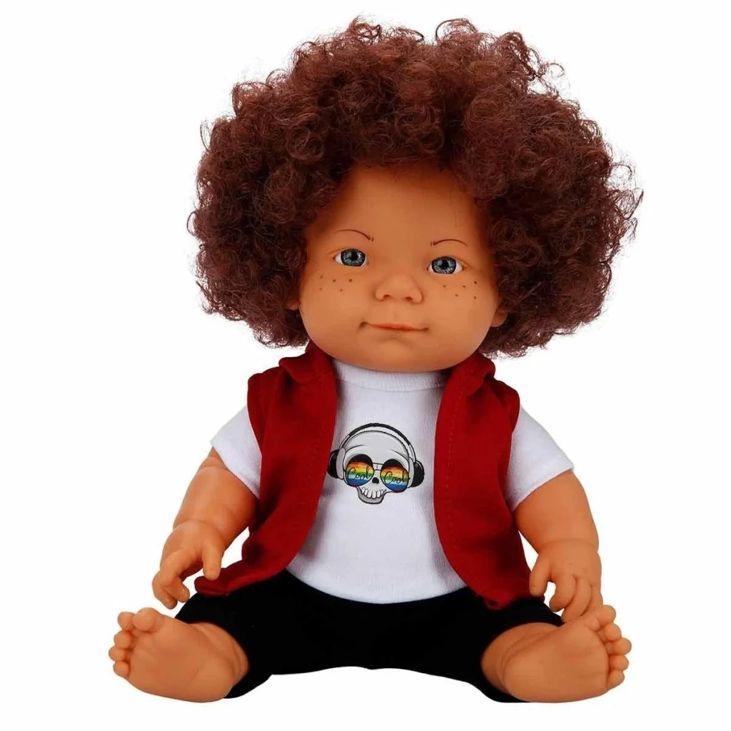 30151 , Curly Kıvırcık Saçlı Bebek 35 cm