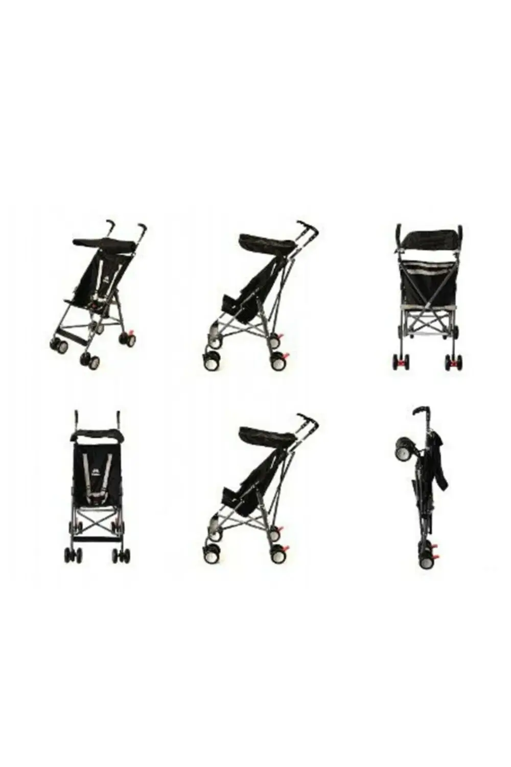 3020 Eko Bebek Arabası Slim Baston Bebek Arabası Kırmızı