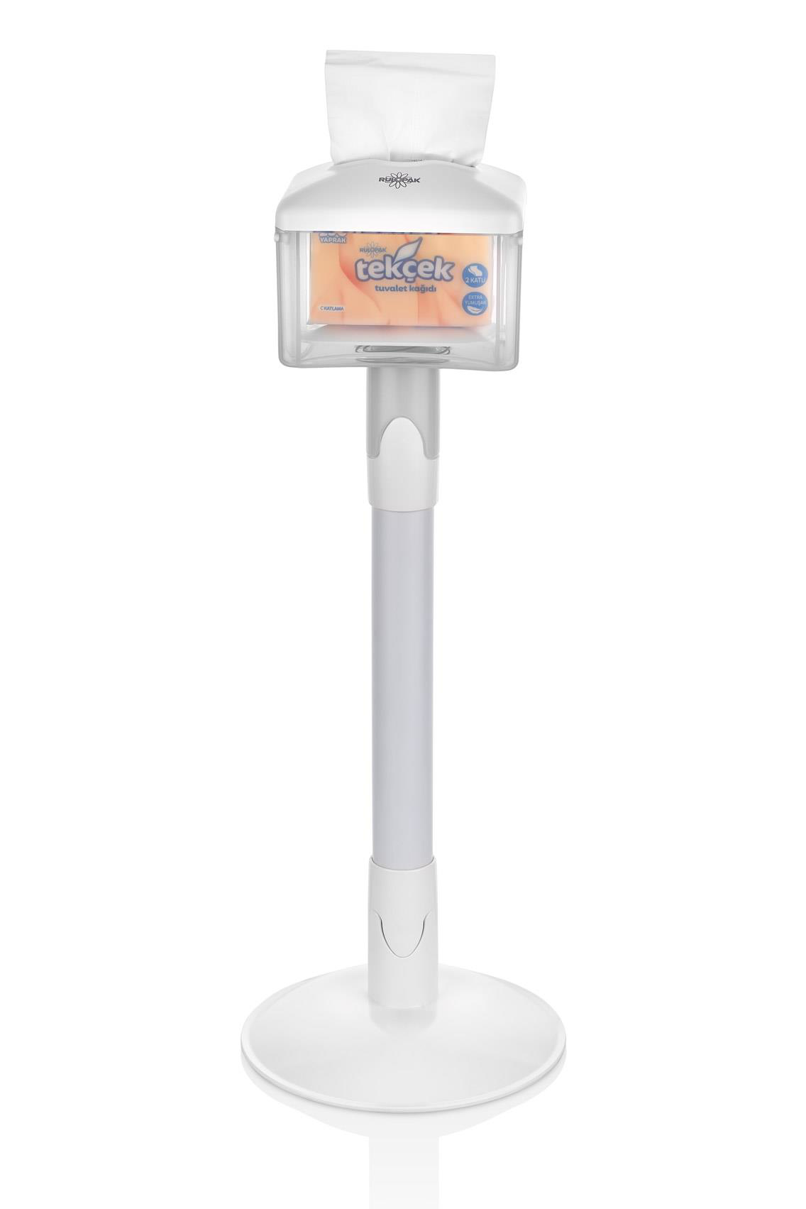 Rulopak 303421  Mobil Tekçek Tuvalet Kağıdı Dispenseri (Beyaz)