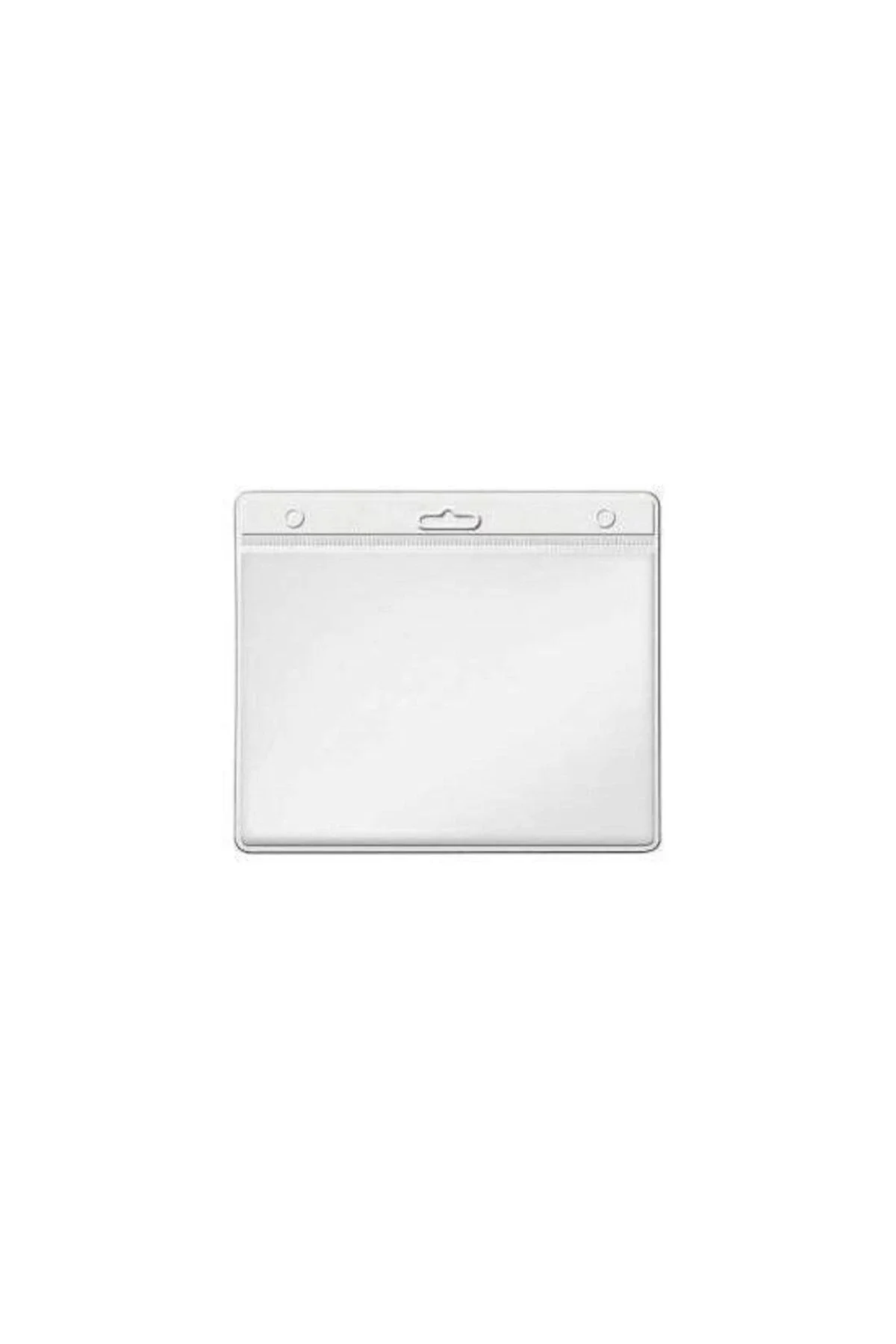 306 Yaka Kartı Poşeti 11,7 X 11 Cm Şeffaf 100 Lü (1 Paket 100 Ade