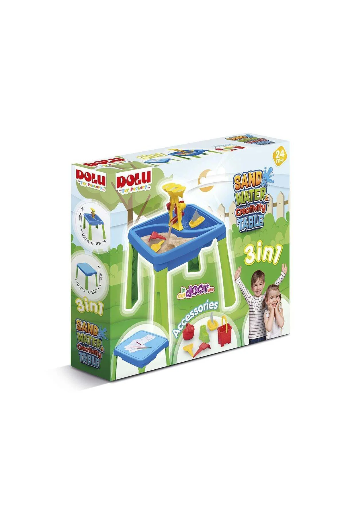 3077 Oyuncak Su Kum Yaraticilik Masasi