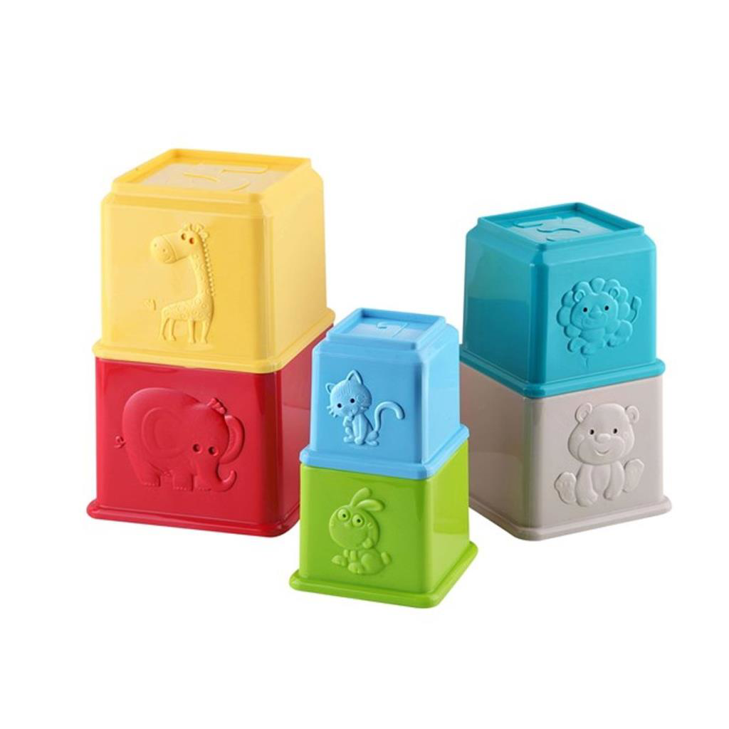 Just Cheap Store 30798 Let's Be Child - Eğitici Renkli Kaplar Zoo +5 Ay