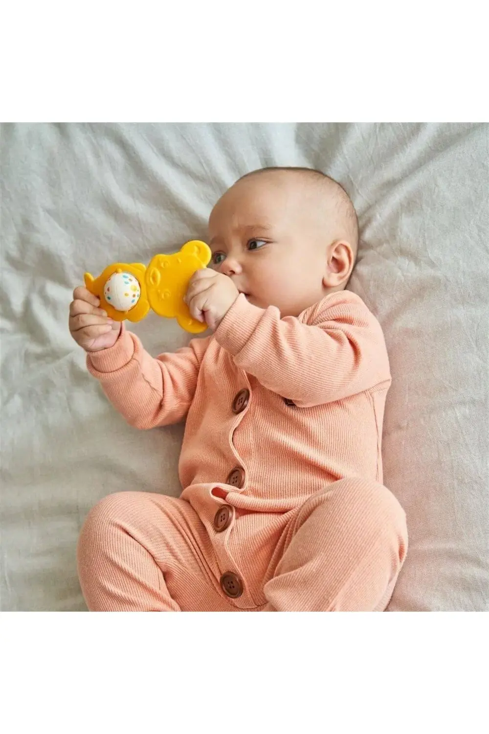 30860-lc Enfal Sevimli Ayıcık Diş Kaşıyıcı Çıngırak