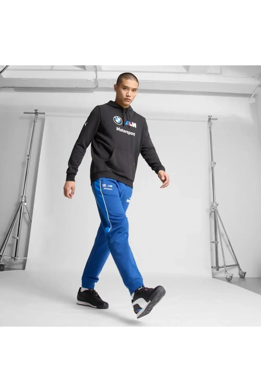 308617 BMW MMS Roma Stradale Erkek Spor Ayakkabı SİYAH