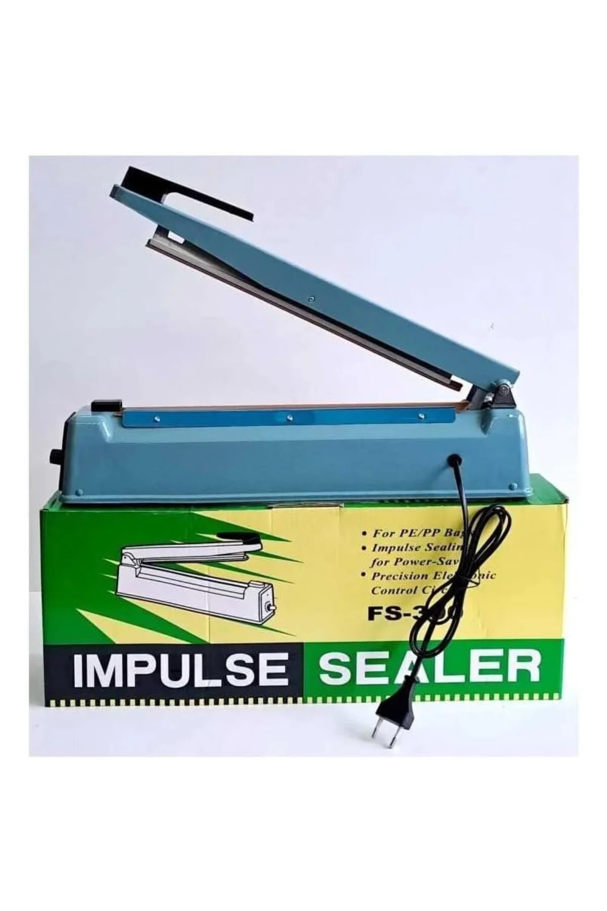 30Cm Metal Gövde Poşet Ağzı Yapıştırma Kapatma Makinası FS-300 (5264)