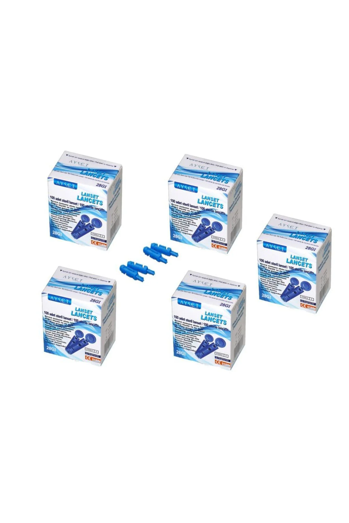 30g Lanset 5 Kutu (Parmak delme iğnesi) Lancet, hacamat kalemi iğnesi, 500 Adet 30g Lanset 5 Kutu (Parmak delme iğnesi) Lancet, hacamat kalemi iğnesi, 500 Adet