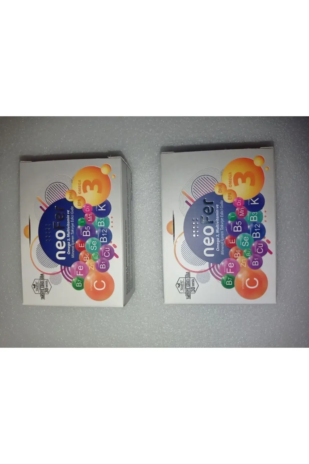 30KP MULTİVİTAMİN MİNERAL 2 KUTU