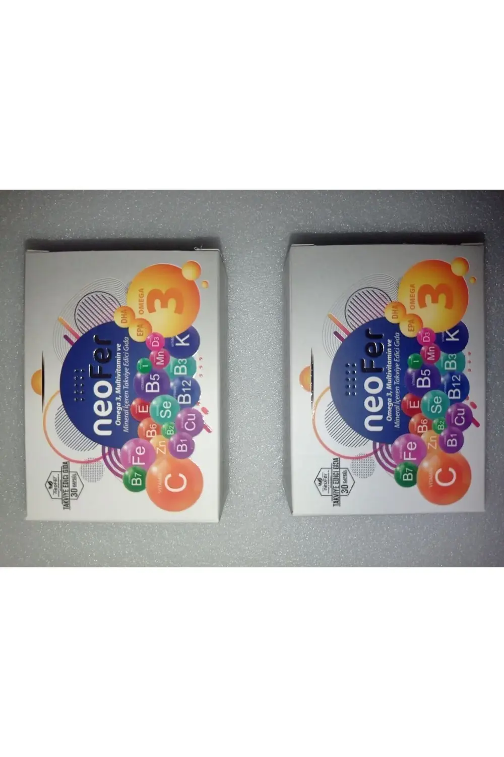 30KP MULTİVİTAMİN MİNERAL 2 KUTU