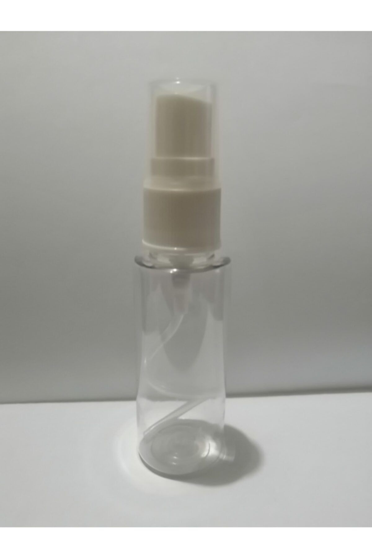 Ziylan 30Ml Şeffaf Plastik Şişe+Sprey Başlik.Dezenfektan Şişesi.Medikal 
