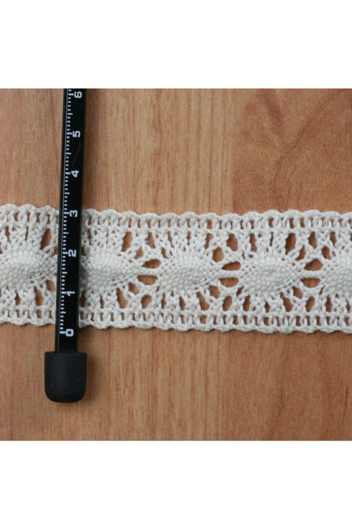 Tuhafiyecimiz 30Mm Eninde Pamuk Ara Dantel (3677)