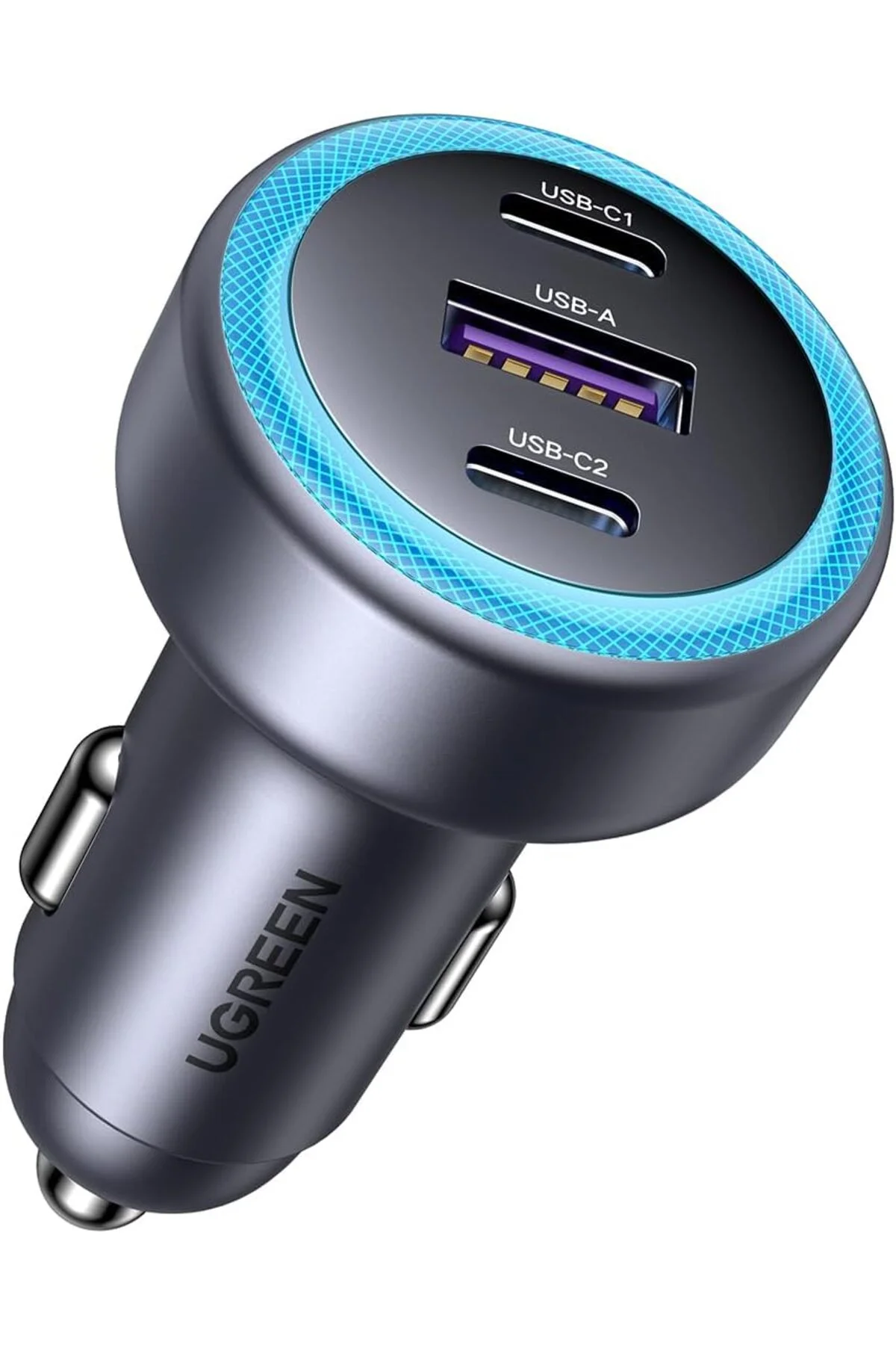 30W 3 Portlu Araç İçi Şarj Cihazı Çakmaklık Adaptörü, 45843 30W 3 Portlu Araç İçi Şarj Cihazı Çakmaklık Adaptörü, 45843