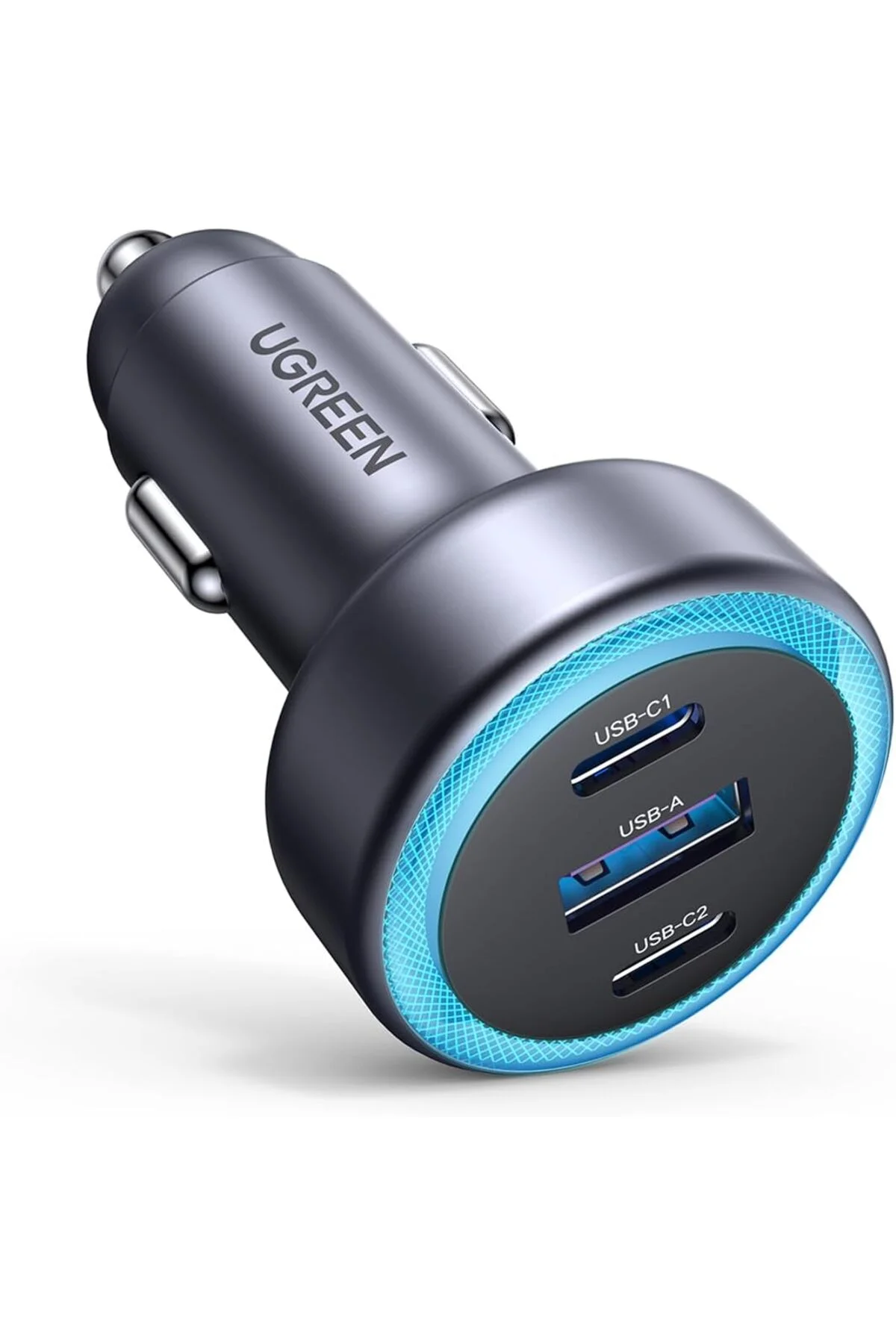 30W 3 Portlu Araç İçi Şarj Cihazı Çakmaklık Adaptörü, 45843 30W 3 Portlu Araç İçi Şarj Cihazı Çakmaklık Adaptörü, 45843 - Görsel 4