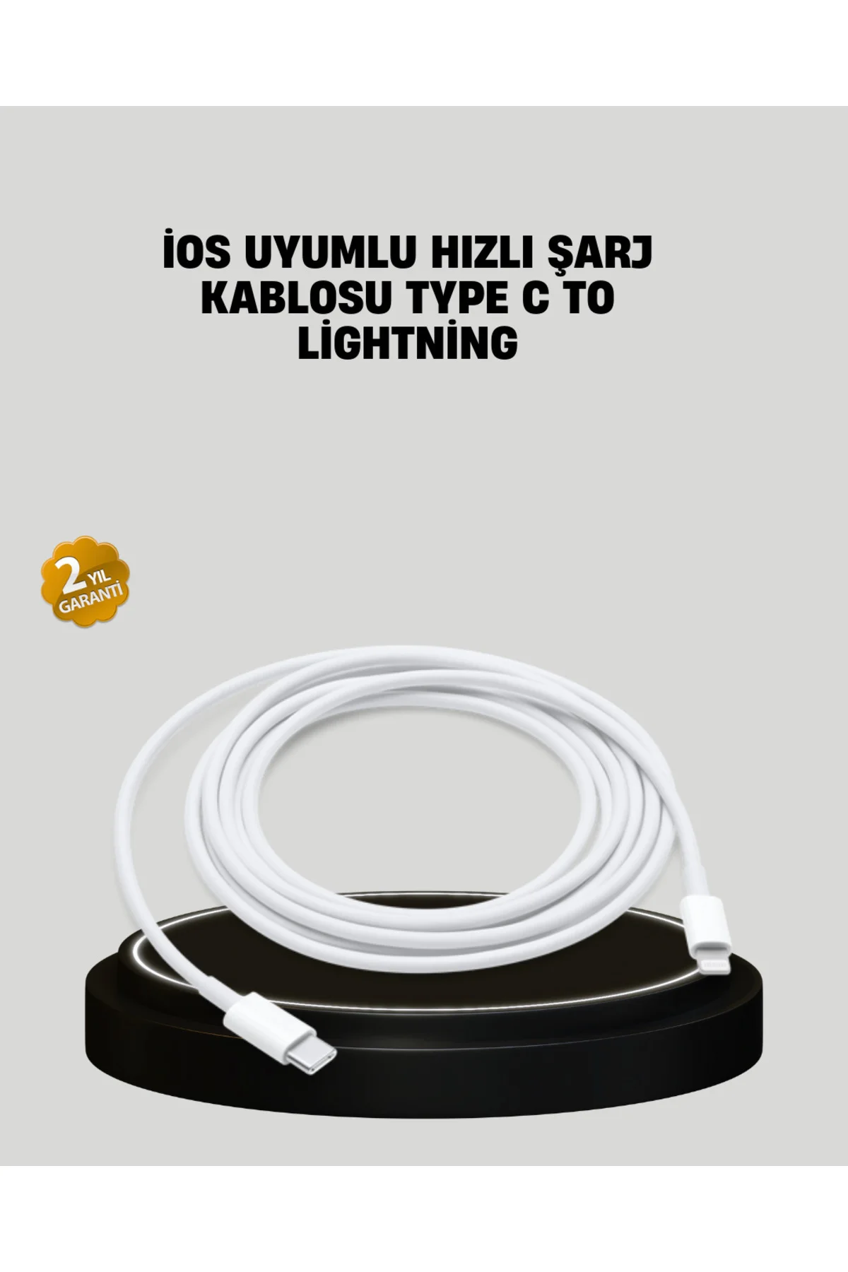 30W Hızlı Şarj Destekli 5.0A Type-C Kablo Veri Aktarım Özellikli