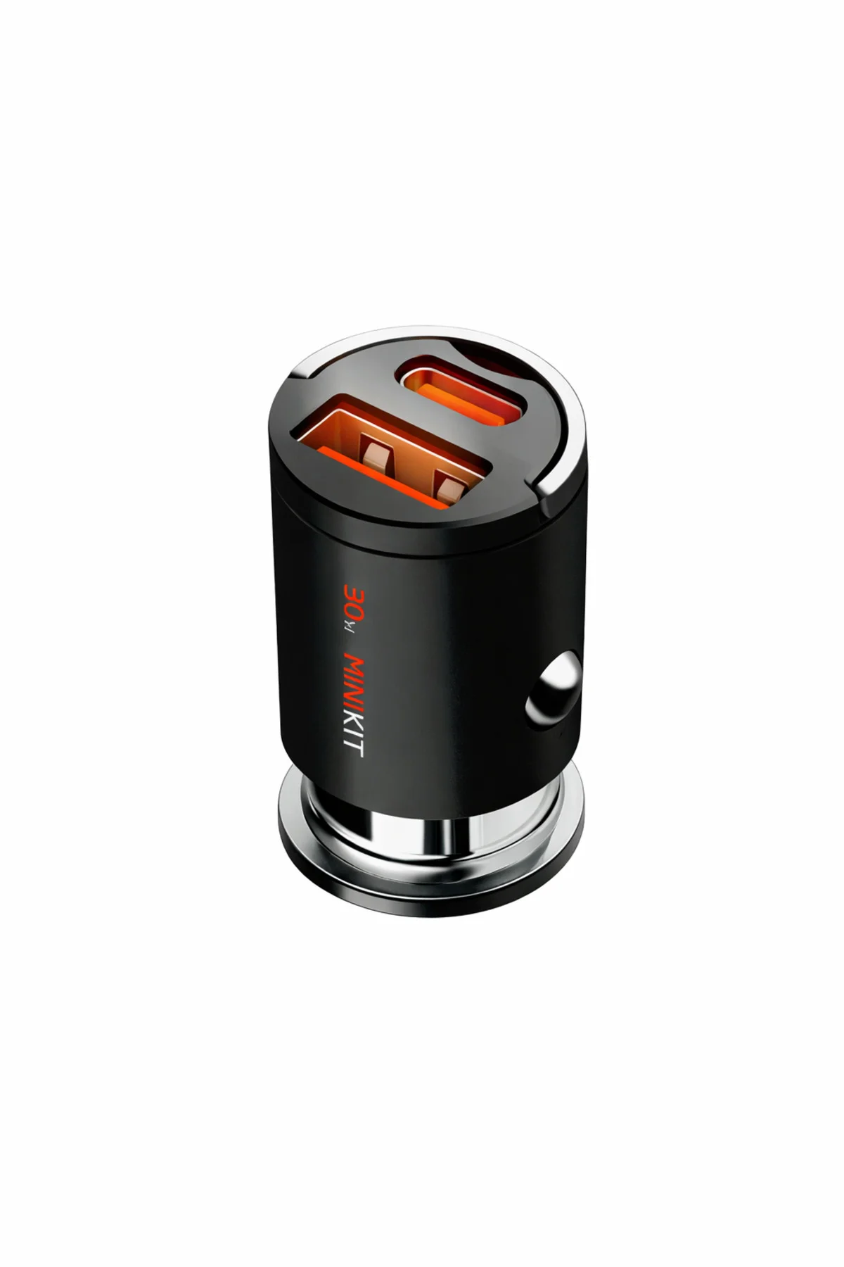 30W Süper Hızlı Araç Şarj Adaptörü – Mini Kompakt Tasarım, PD + Q