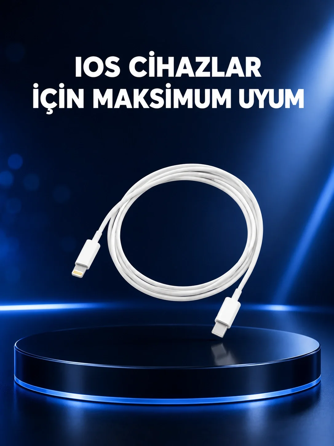30W Type-C Lightning Hızlı Şarj Kablosu 1.2m iPhone Uyumlu Fiyatı, Yorumları ve Özellikleri