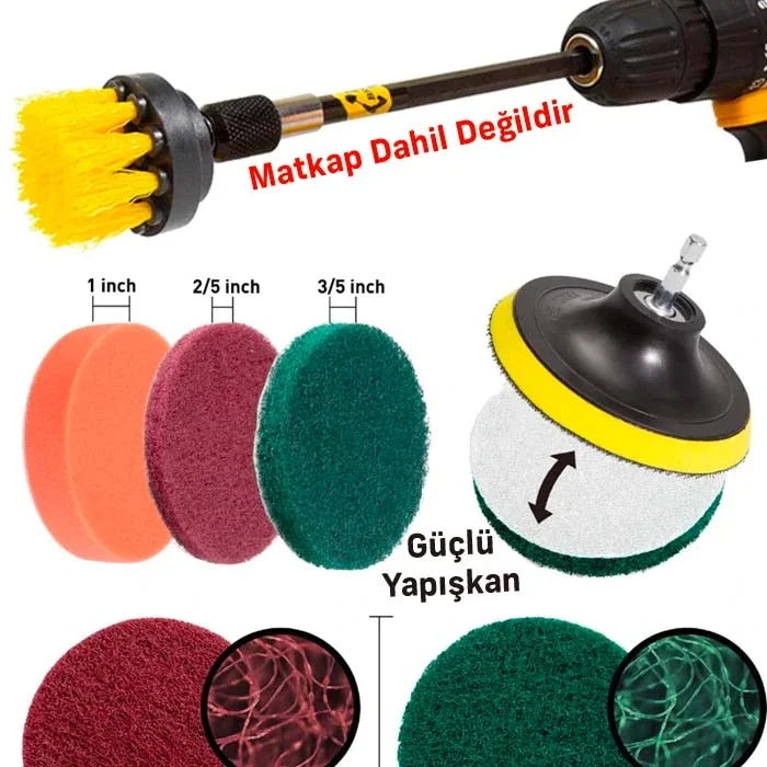 31 Parçalı Matkap Uçlu Süper Temizlik Seti – Banyodan Araca Her Yerde Lekesiz Sonuç Fiyatı, Yorumları ve Özellikleri
