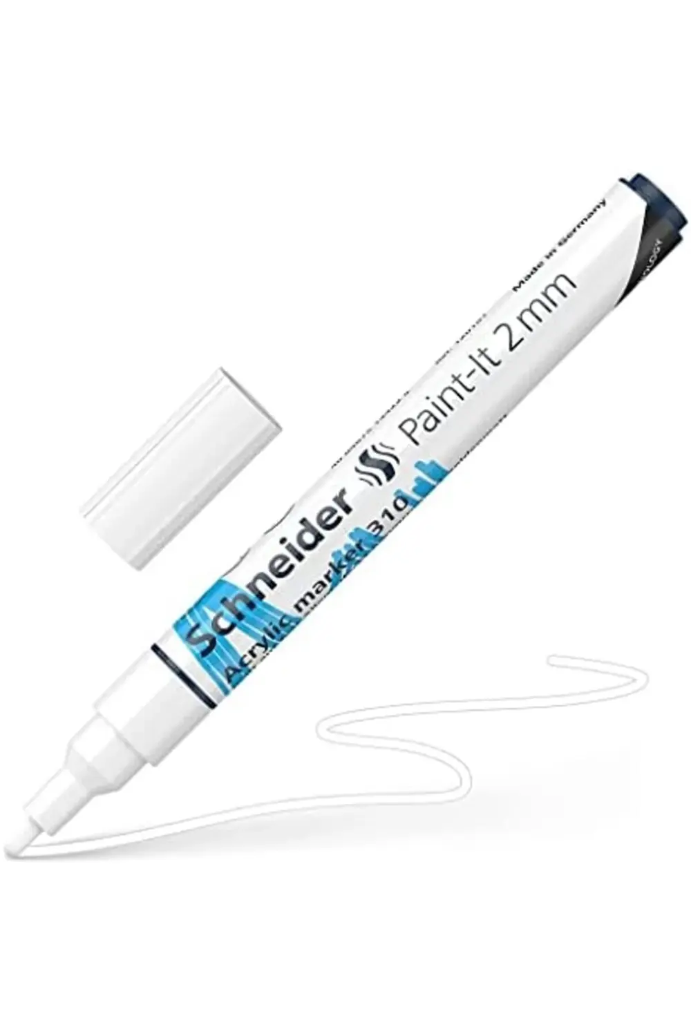 310 2 mm beyaz Çizgi genişliği 2 mm Akrilik işaretleyiciler 11553