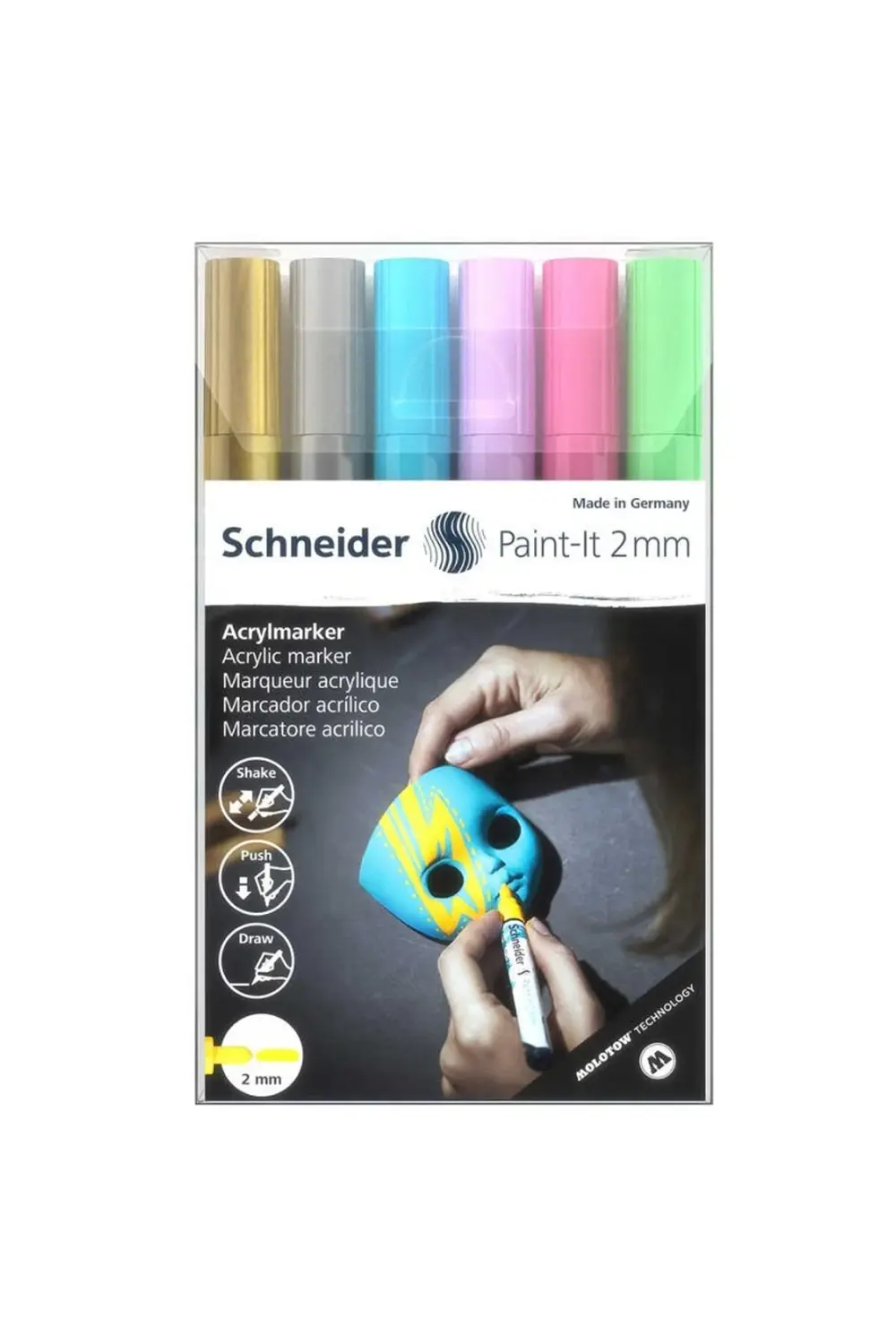 310 Akrilik Markeri 2 Mm Set/2-120196 Scm519