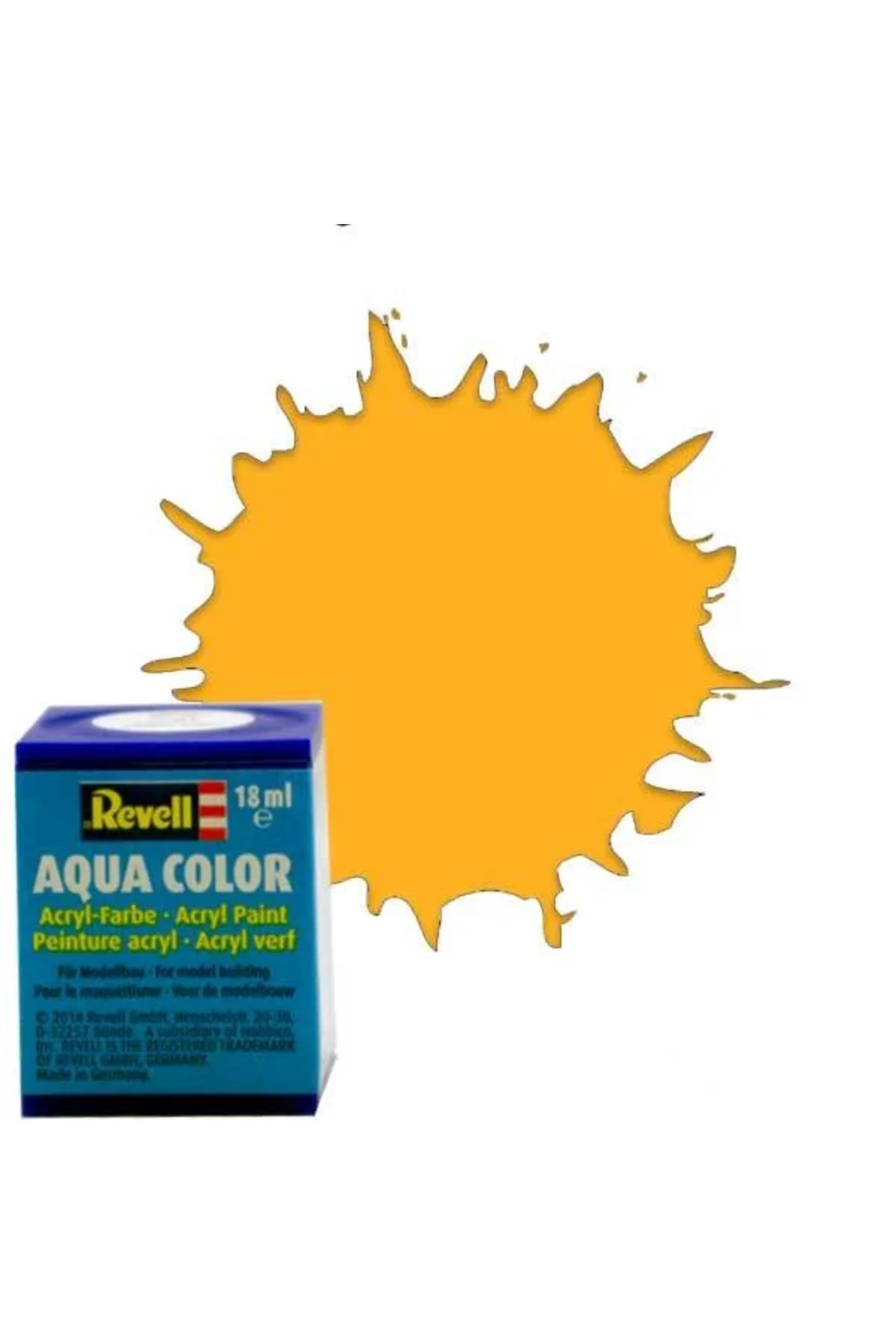 310 - Aqua Color Yellow - Silk Boya - 18 ml
