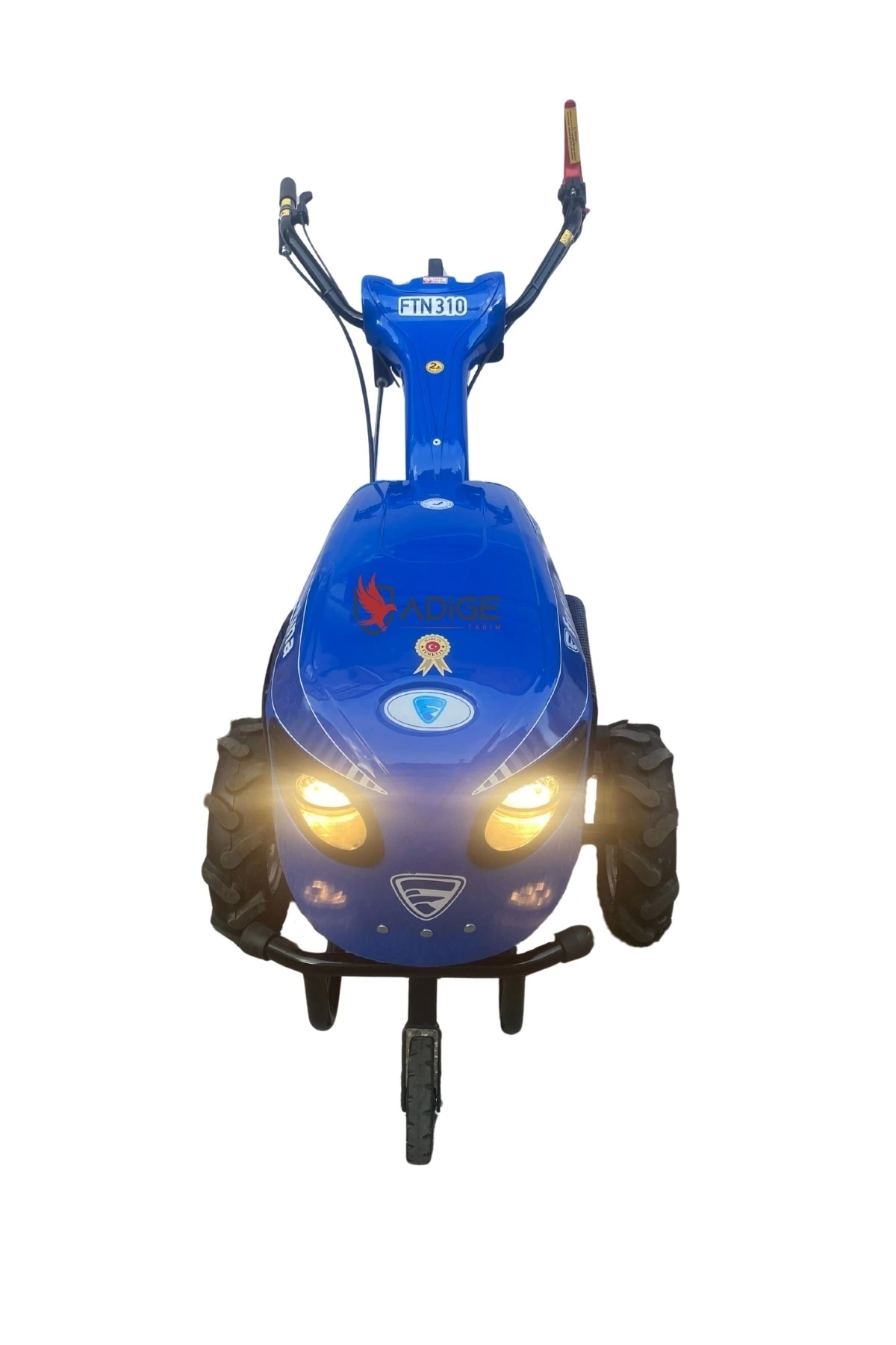 310 Dizel Çapa Makinesi Marşlı Farlı 7 Hp (Teker Takımlı)