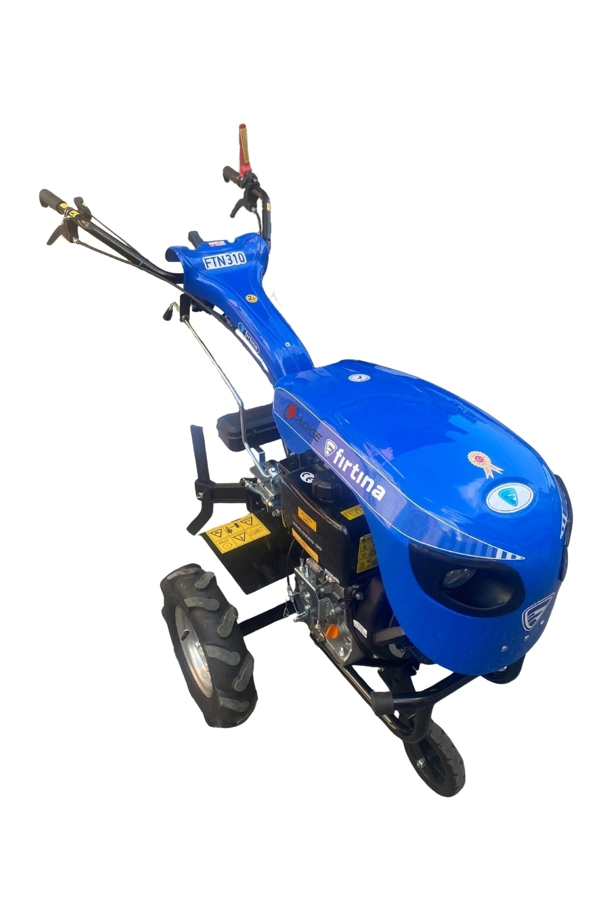 310 Dizel Çapa Makinesi Marşlı Farlı 7 Hp (Teker Takımlı)