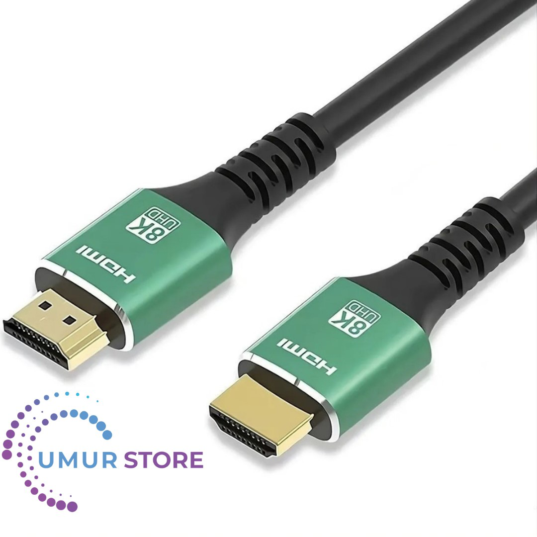 3118 HDMI 2.1 Kablo 8K Ultra Hdtv 2 Metre, 8k 60Hz, 4K 120Hz, 768