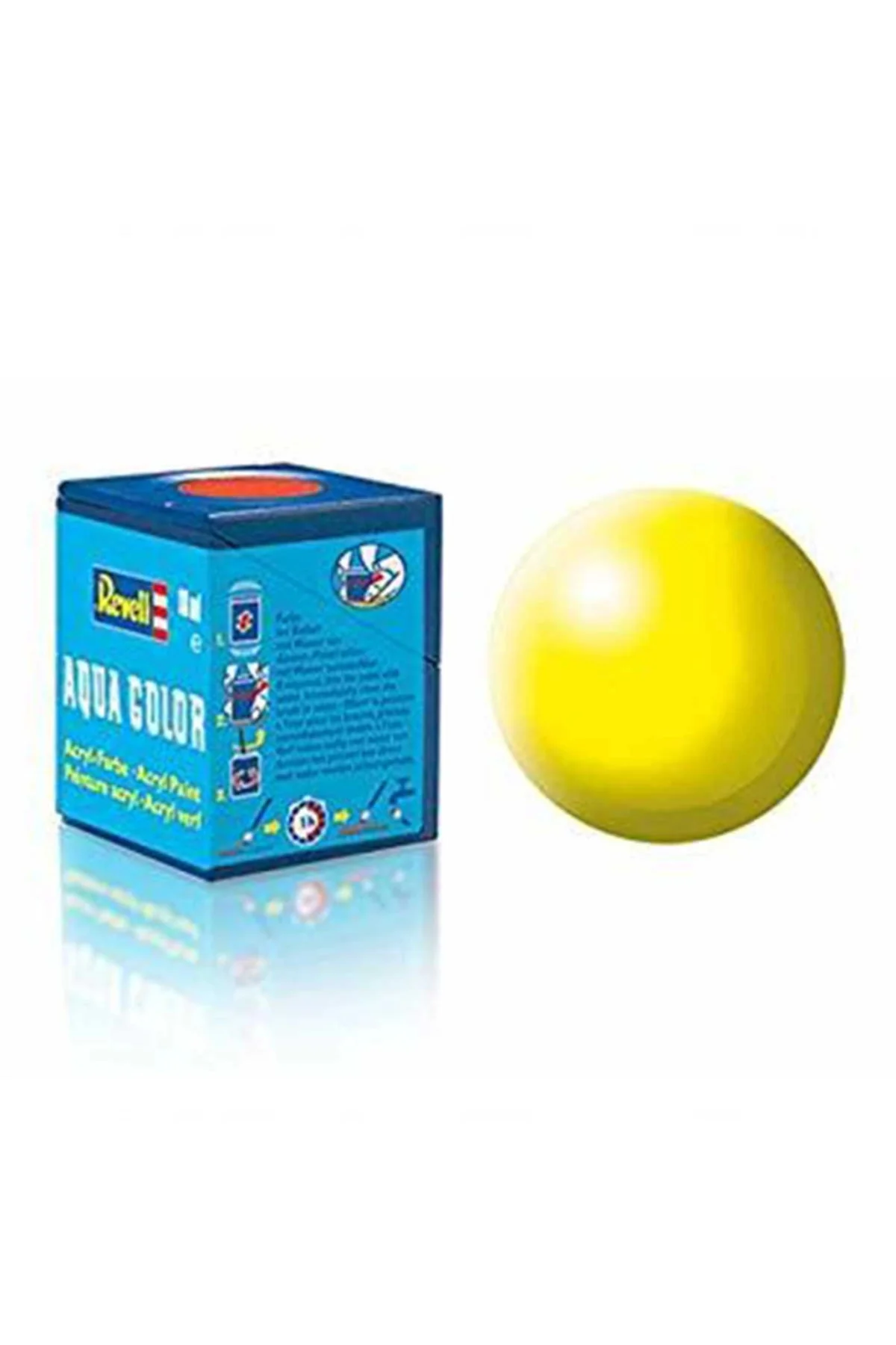 312 - Aqua Color Luminous Yellow - Silk Boya - 18 ml