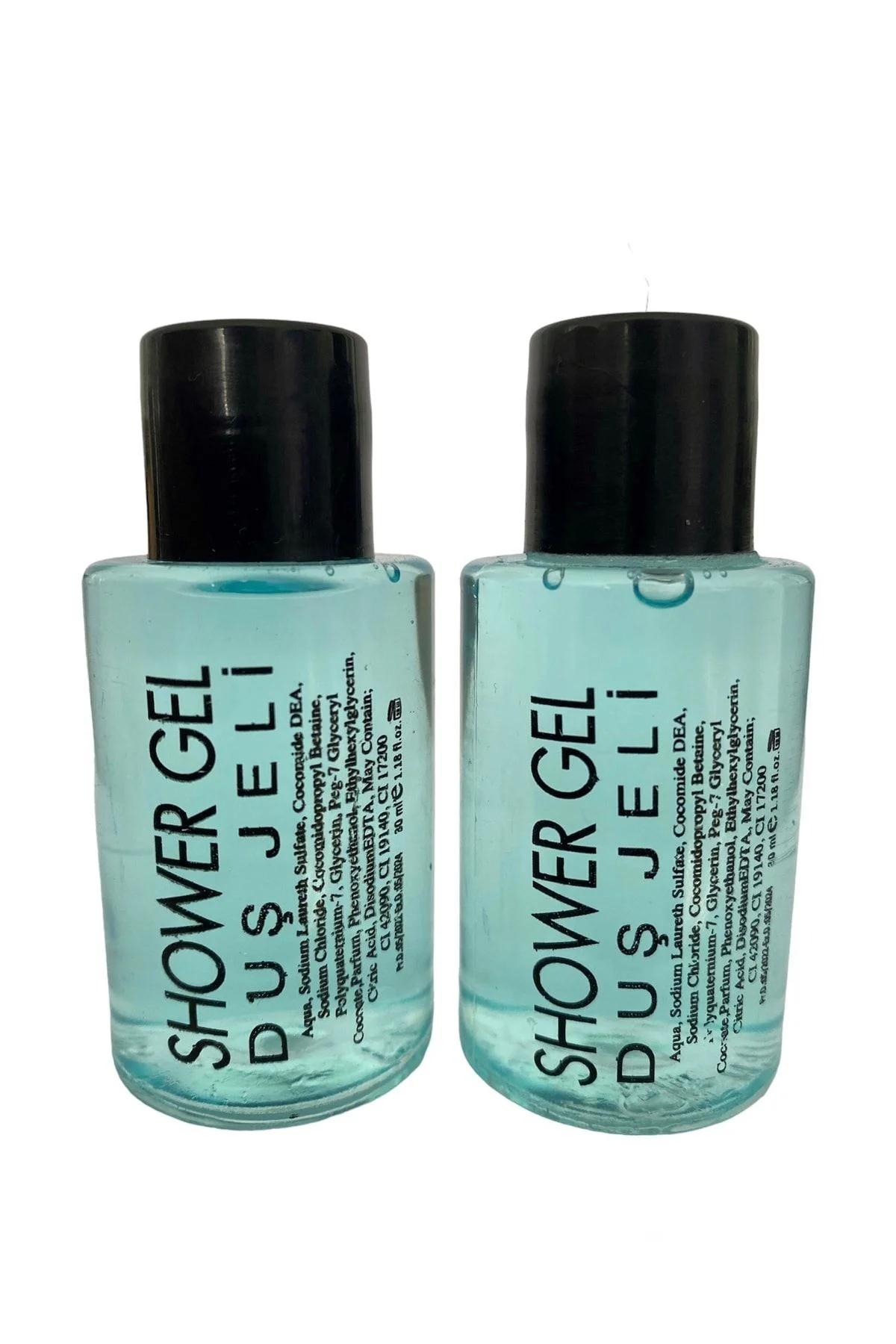 315 Adet Standart Otel Tipi Mini Duş Jeli 35 Ml Silindir Şişe