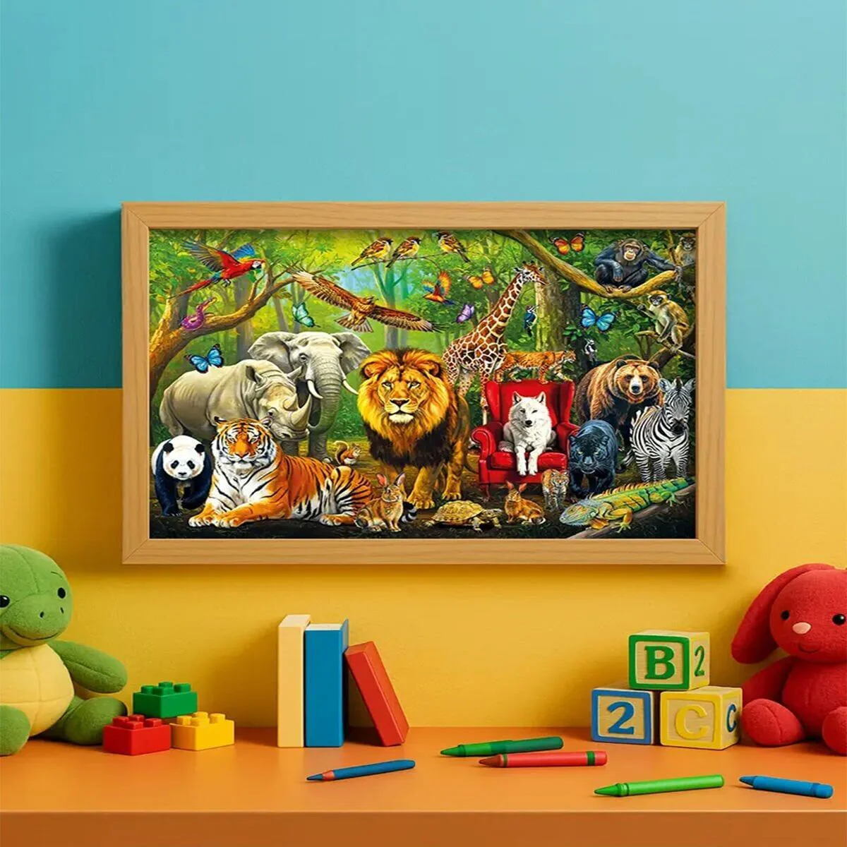 31504 FOREST ANIMALS 100 PARÇA PUZZLE Fiyatı, Yorumları ve Özellikleri