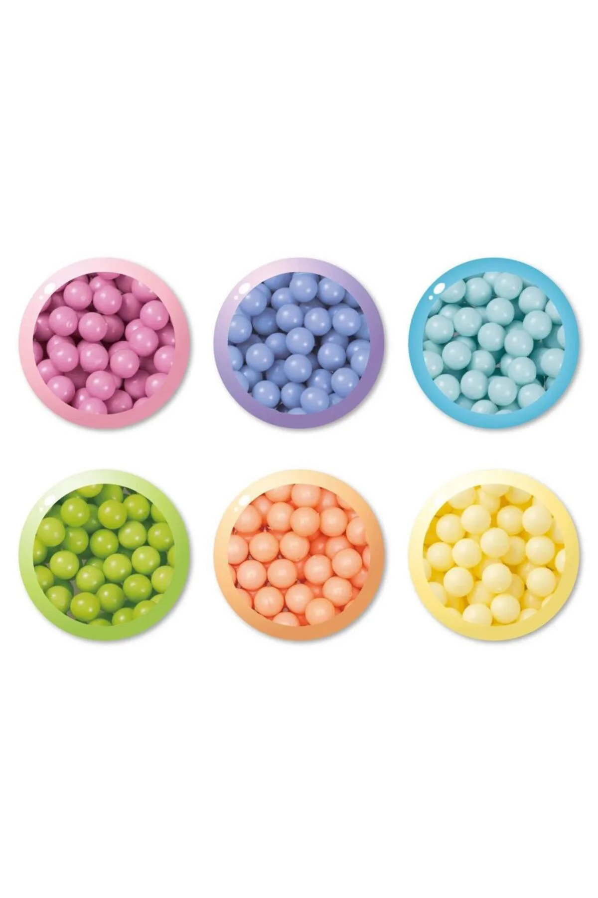 31505 Epoch Pastel Boncuk Paketi, 800 parça +4 yaş