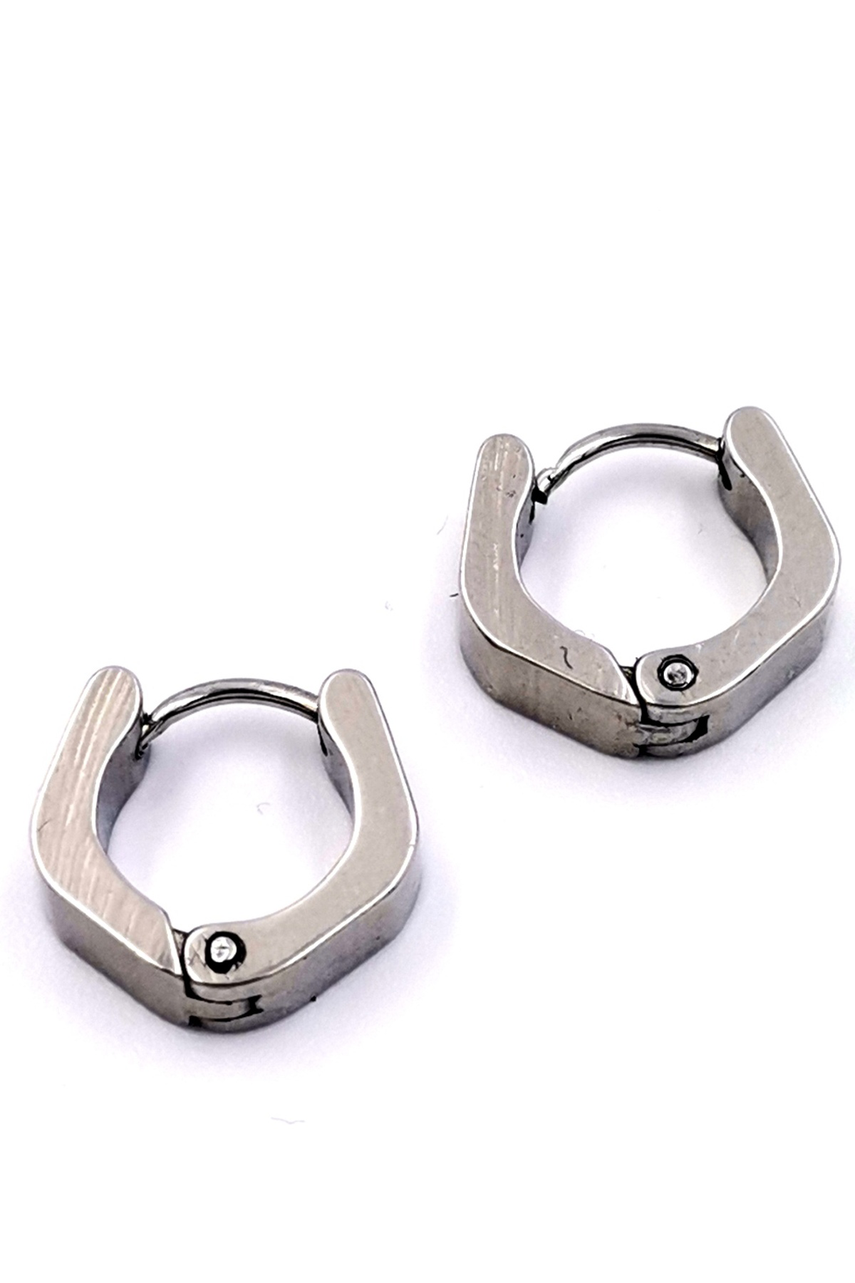 Monalisa Home 316 L Çelik Gümüş Renk Unisex Figürlü Küpe