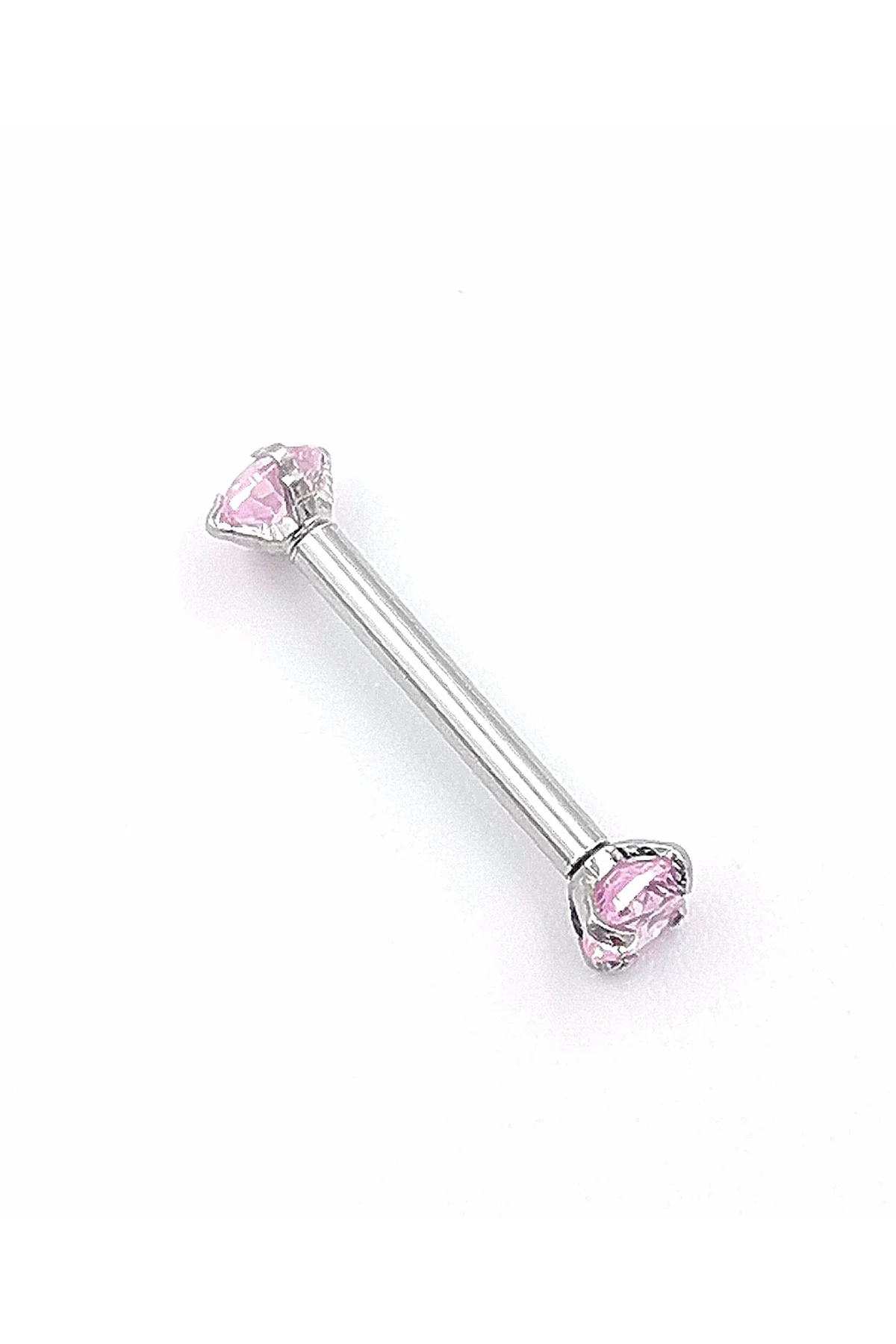 316 L Çelik Zirkon Taşlı Lüks Piercıng