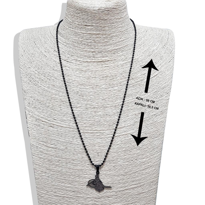 316L 58 CM TUĞRA FİGÜR ÇELİK KOLYE-ÇKOL12