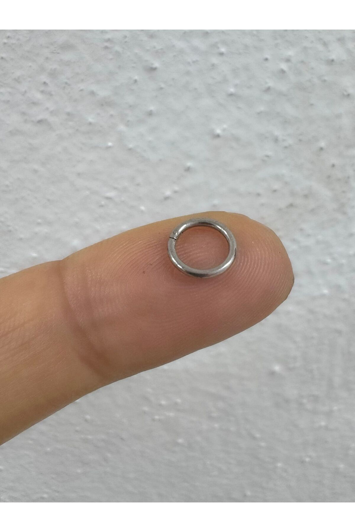 316l  çelik 1 mm kalınlıkta ince düz tragus kıkırdak burun conch 